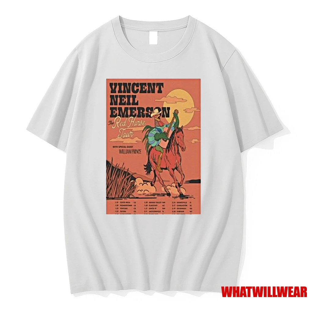 Vincent Neil Emerson The Red Horse Tour 2026 Shirts