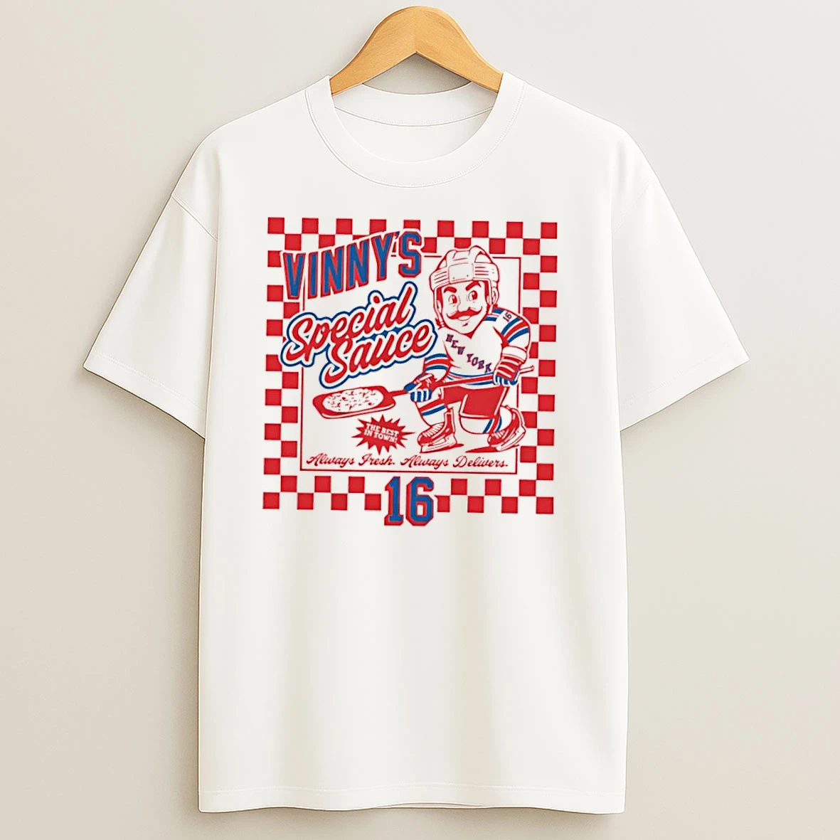 Vinnys Special Sauce Always Fresh Always Delivers T Shirts