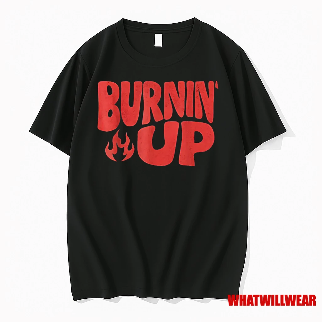 Vintage Burnin Up Flames Shirts