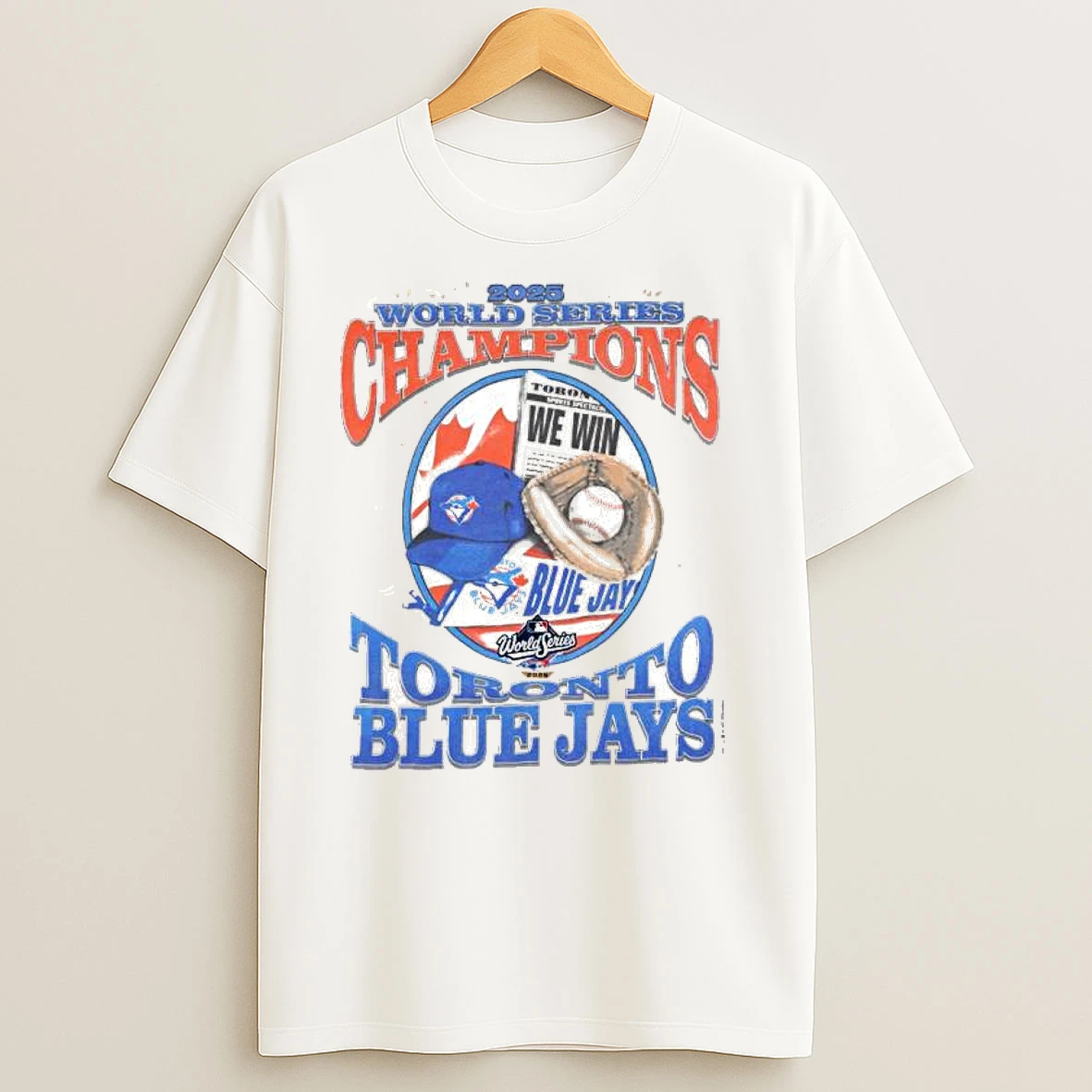 Vintage Starter Toronto Blue Jays 2025 World Series Champs T Shirts