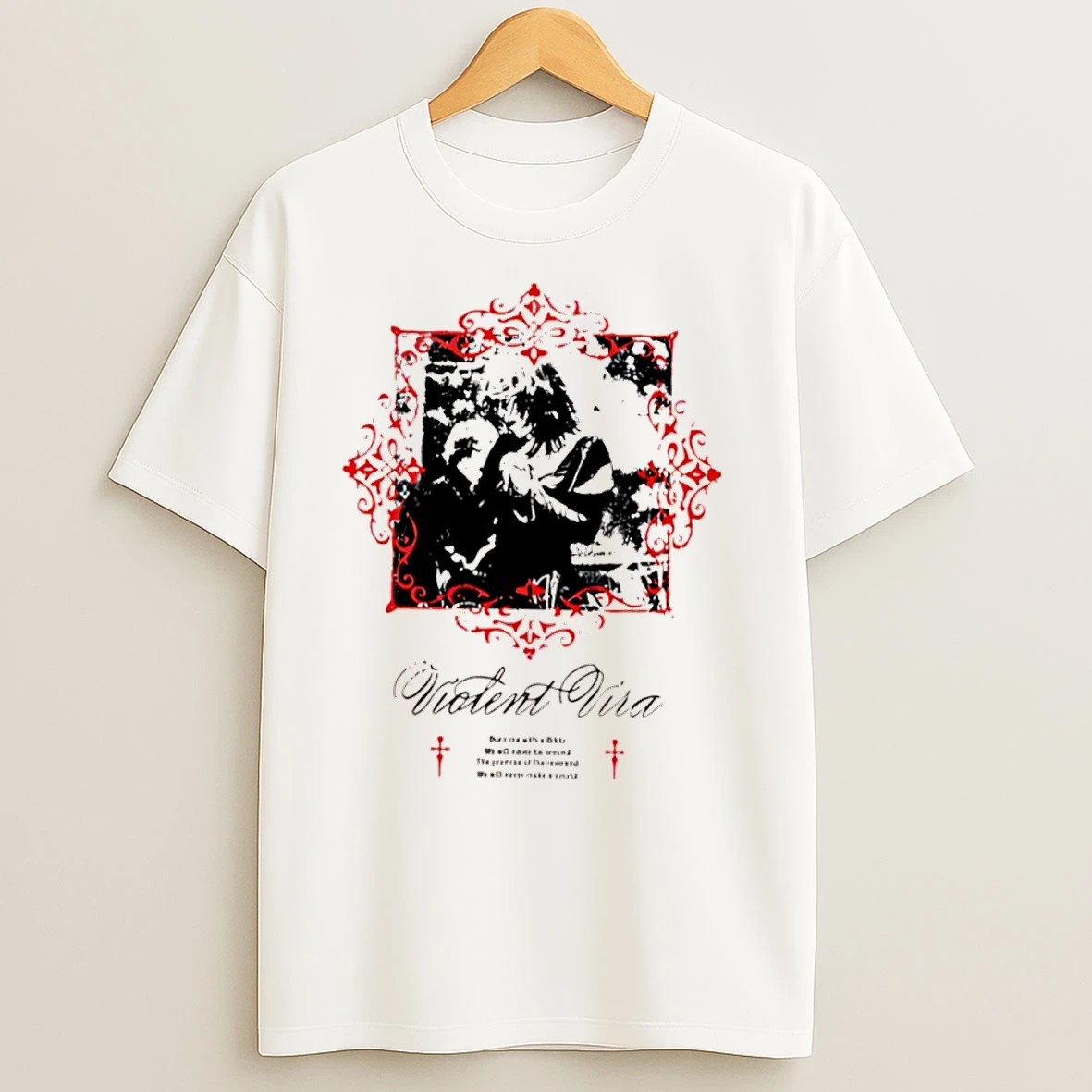 Violent Vira Lover Of A Ghost Graphic T Shirts