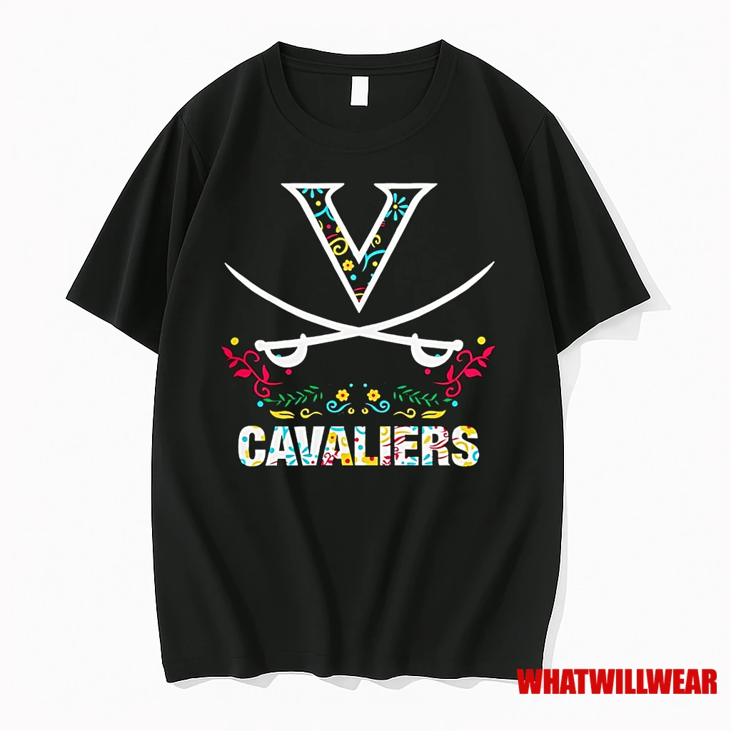Virginia Cavaliers College Football Dia De Los Muertos 2025 Shirts