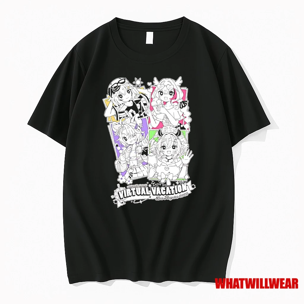 Virtual Vacation Los Angeles 2025 Anime Shirts