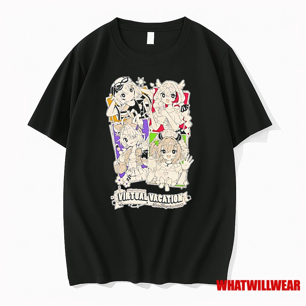 Virtual Vacation Los Angeles 2095 Anime Shirts