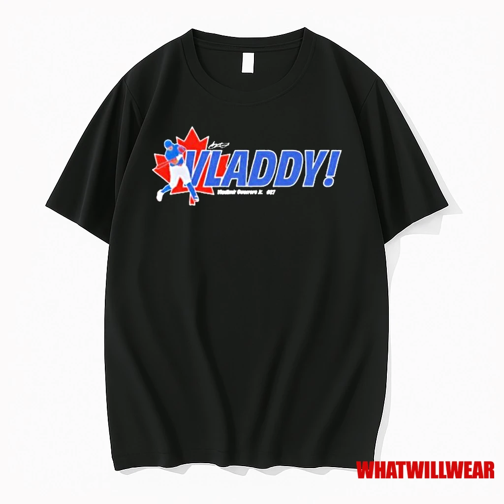 Vladdy Vladimir Guerrero Jr 27 Toronto Blue Jays Signature Mlb Shirts