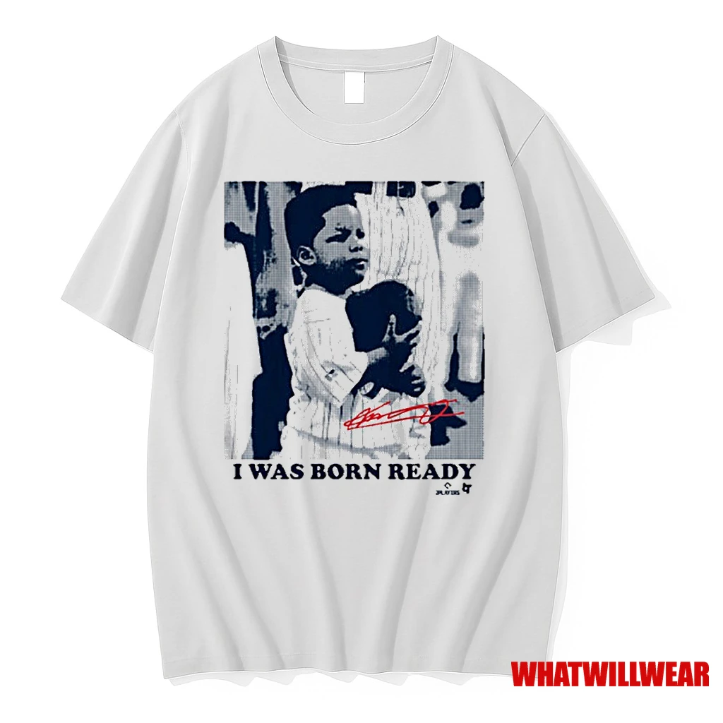 Vladimir Guerrero Jr I Was Born Ready Signature Shirts