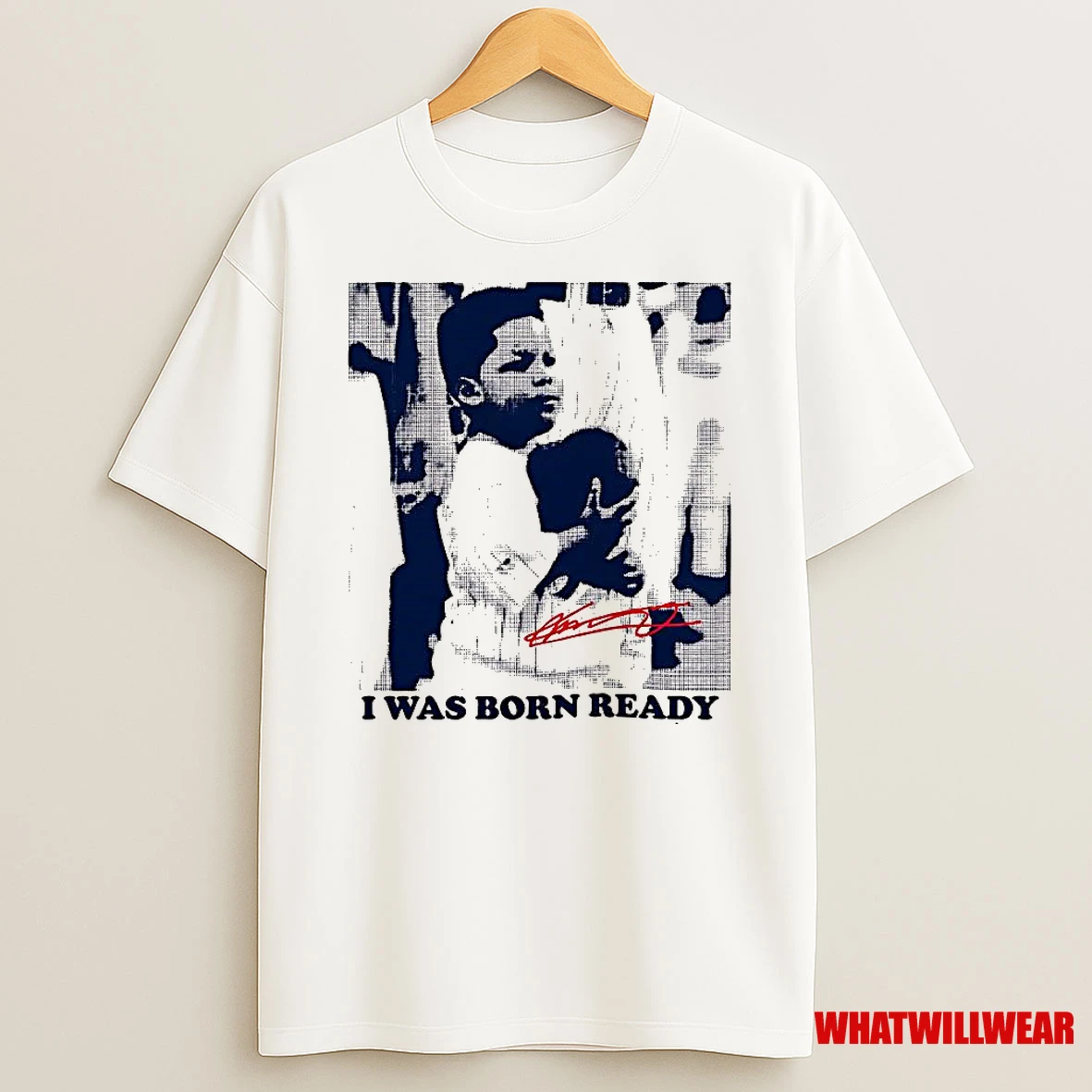 Vladimir Guerrero Jr Toronto Blue Jays Baseball I Was Born Ready Signature Shirts