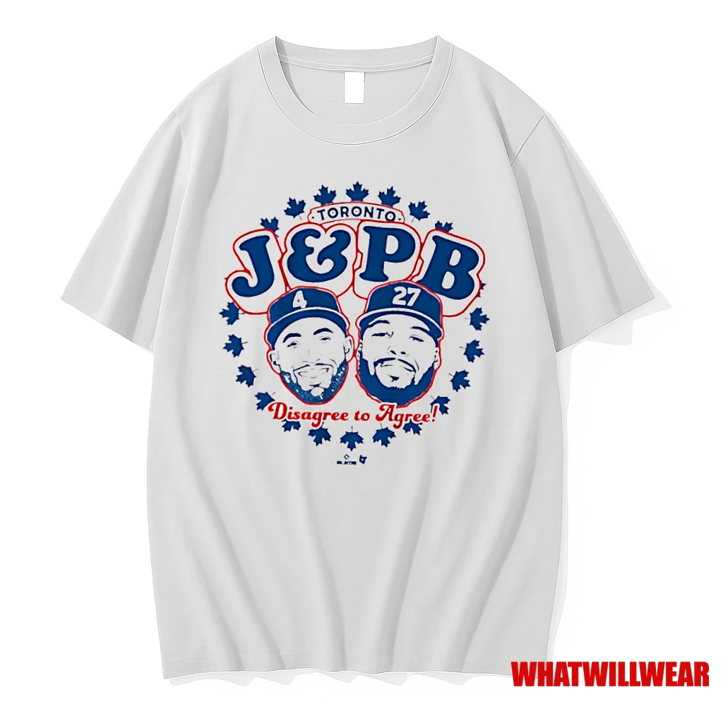 Vladimir Guerrero Jr George Springer J Pb Toronto Blue Jays Disagree To Agree Shirts