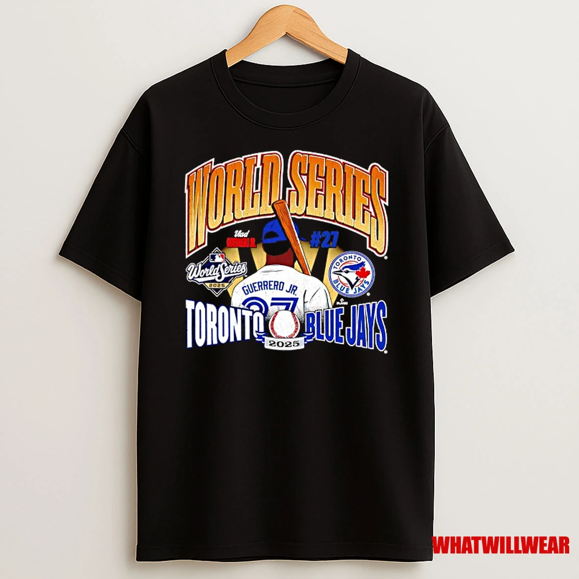 Vladimir Guerrero Jr Toronto Blue Jays 2025 World Series Showdown Player Shirts