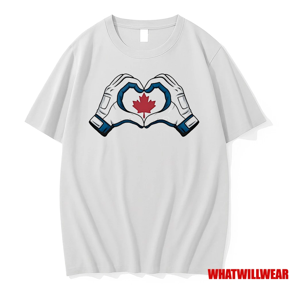 Vladimir Guerrero Jr Hand Heart Maple Leaf Shirts