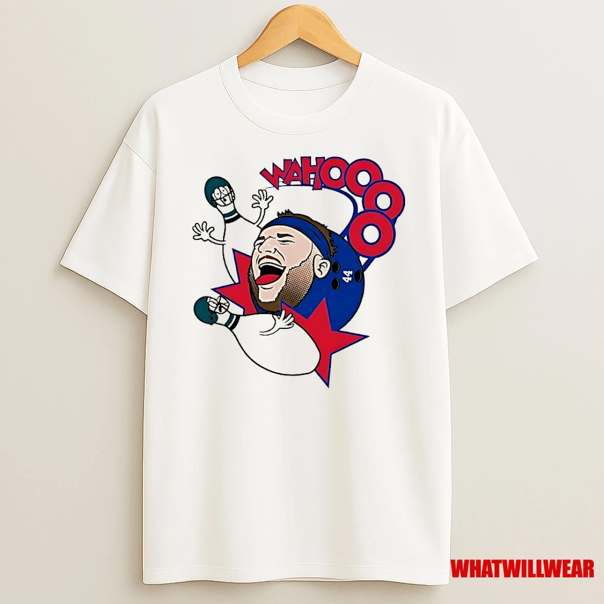 Wahooo Cam Skattebo New York Giants Football Bowling 44 Shirts