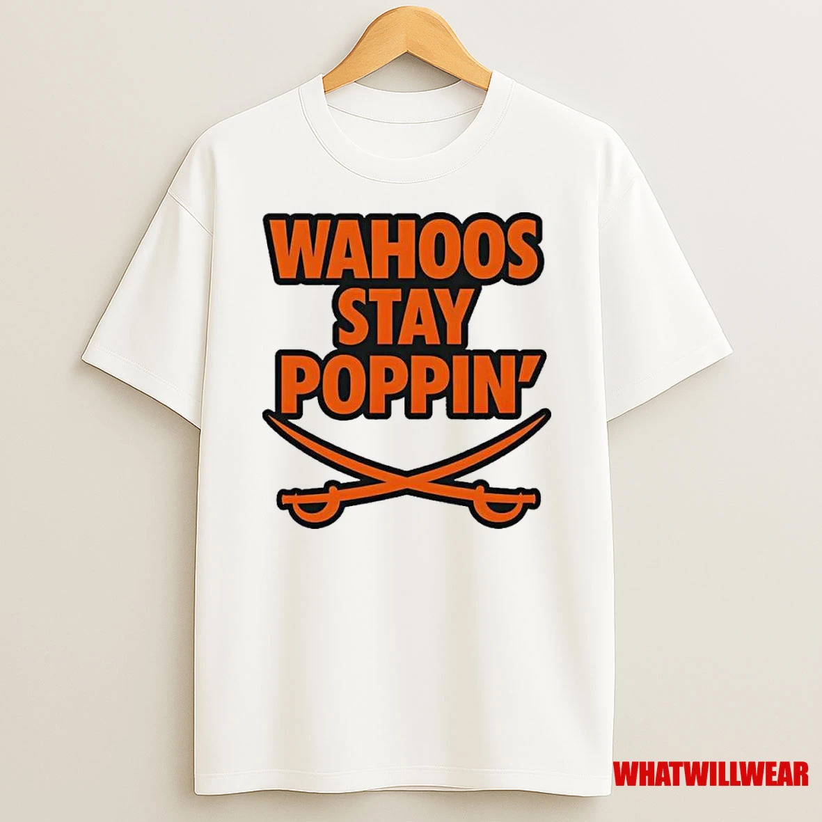 Wahoos Stay Poppin Virginia Football Shirts