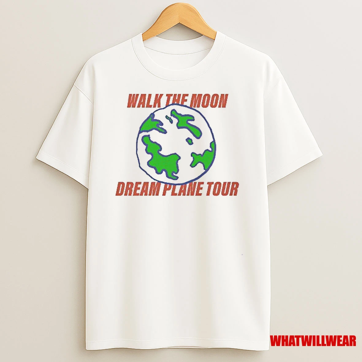 Walk The Moon Globe Dream Plane Tour 2021 Shirts