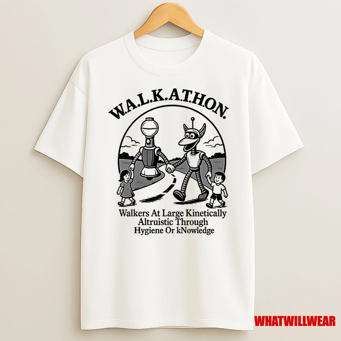 Walkathon Walkers At Large Kinetically Shirts