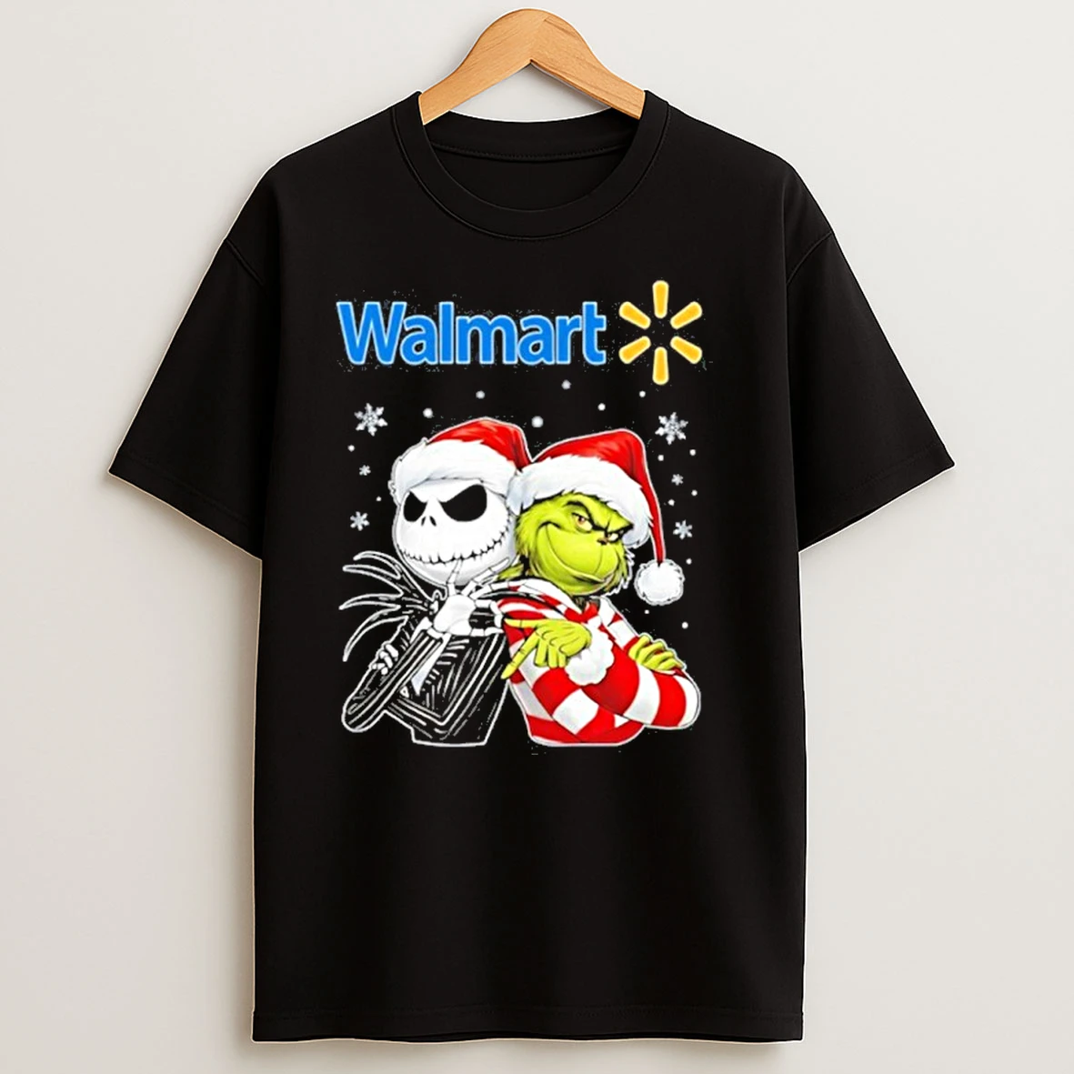 Walmart Logo Santa Jack And Santa Grinch 67 T Shirts