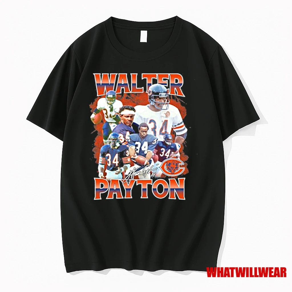 Walter 34 Player Payton Signature Shirts