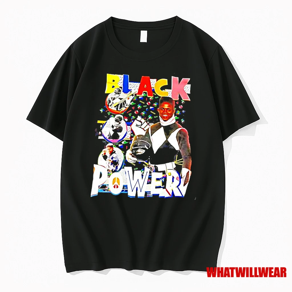 Walter Jones Black Power Ranger 2025 Shirts
