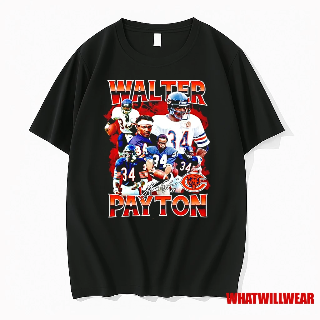 Walter Payton Chicago Bears Signature Shirts