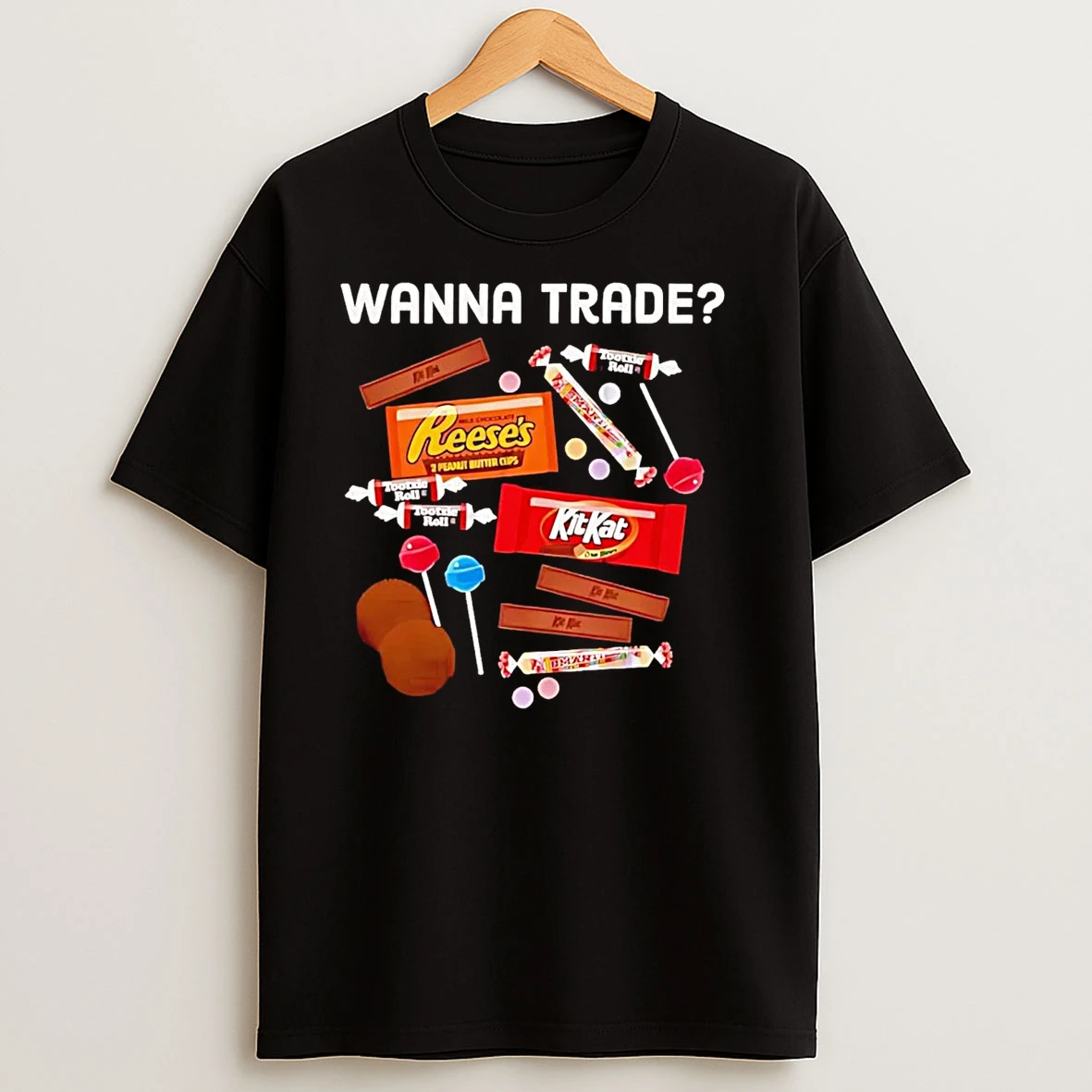 Wanna Trade Chocolate Bar T Shirts