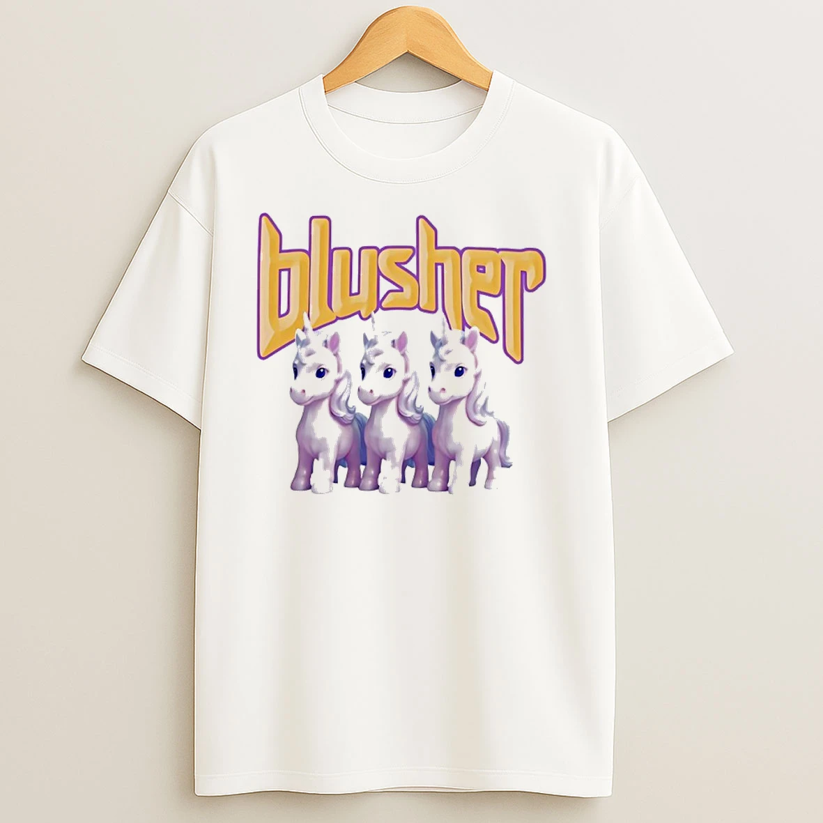 Warner Rmusic Blusher Unicorn T Shirts