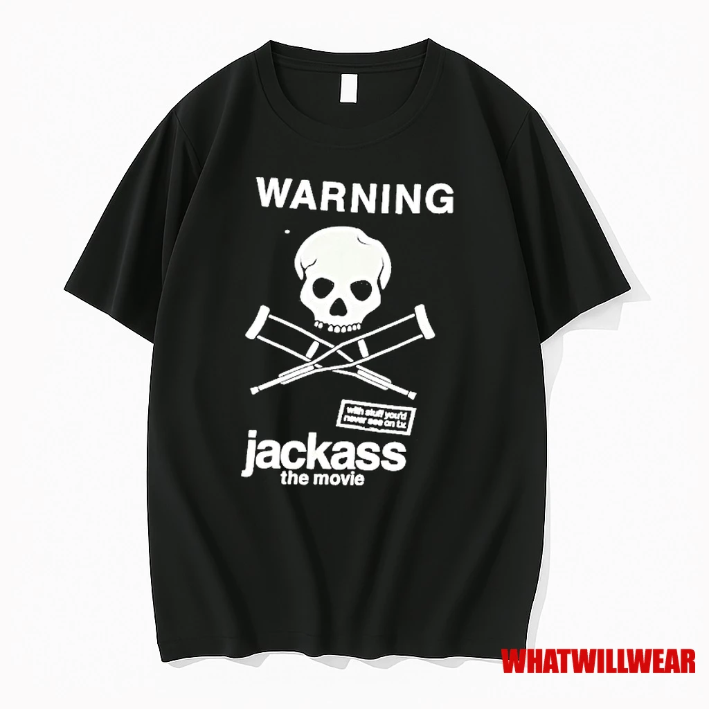 Warning Jackass The Movie With Stuff Youd Never Se On Tv Shirts