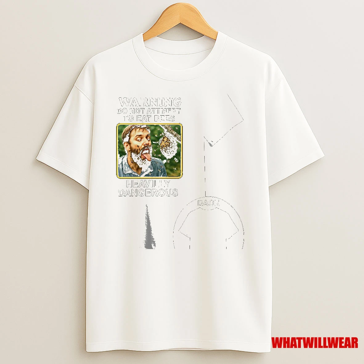 Warning Do Not Attempt To Eat Bees Heavilly Dangerous Shirts