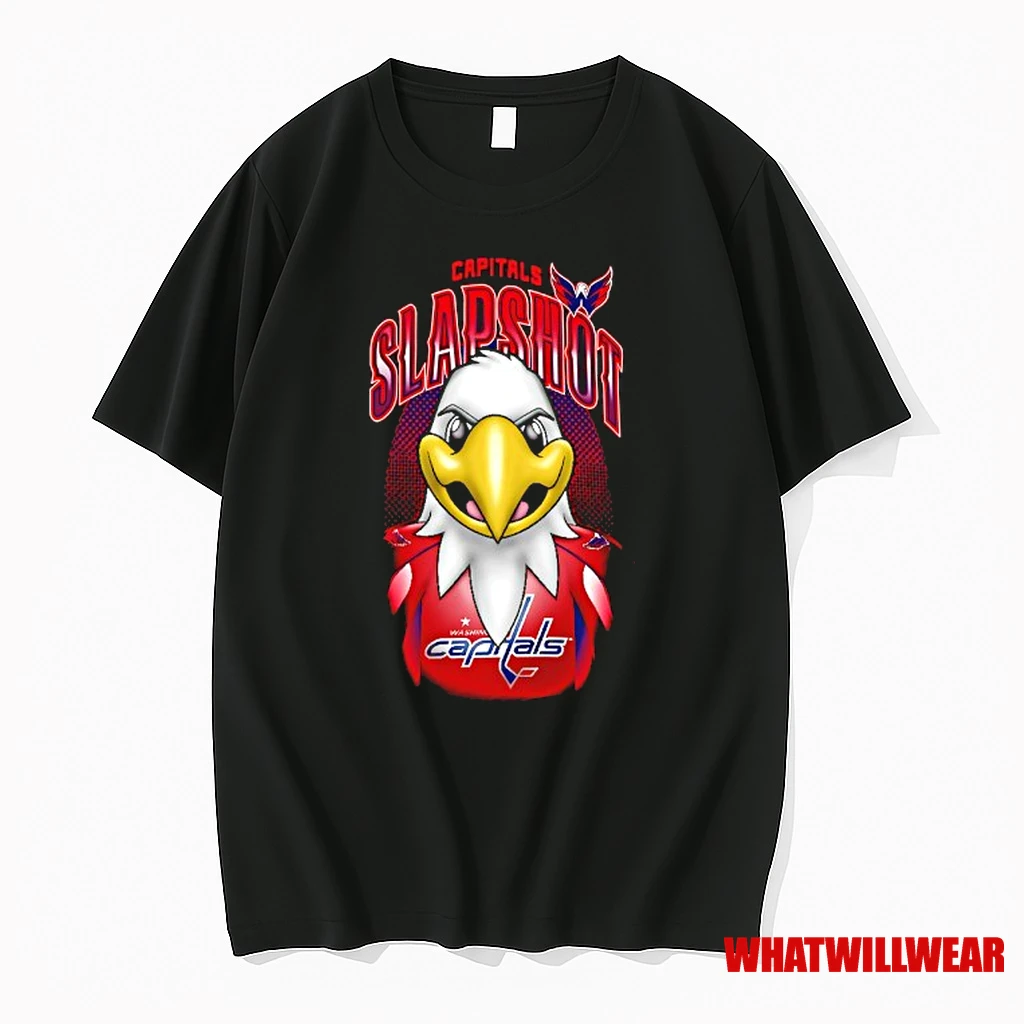 Washington Capitals Hockey Slapshot Mascot Highlight Shirts