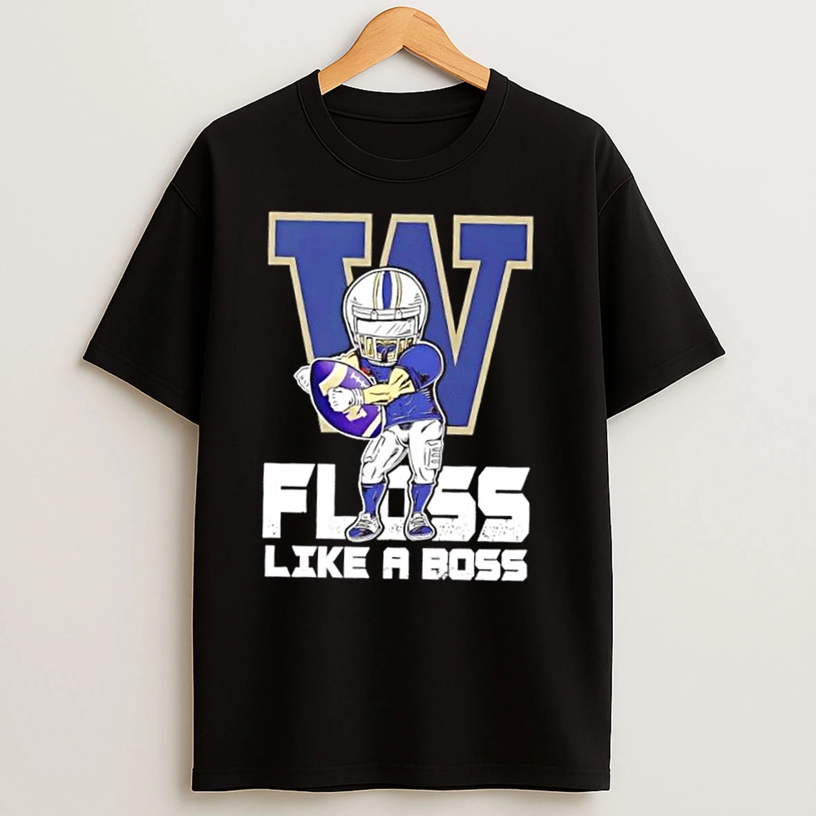 Washington Huskies Football Floss Like A Boss T Shirts