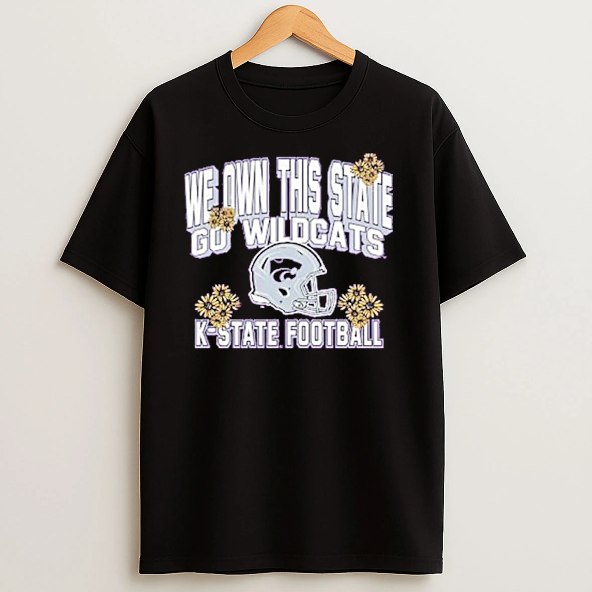 We Own This State K State Wildcats Sunflower Showdown Champs T Shirts