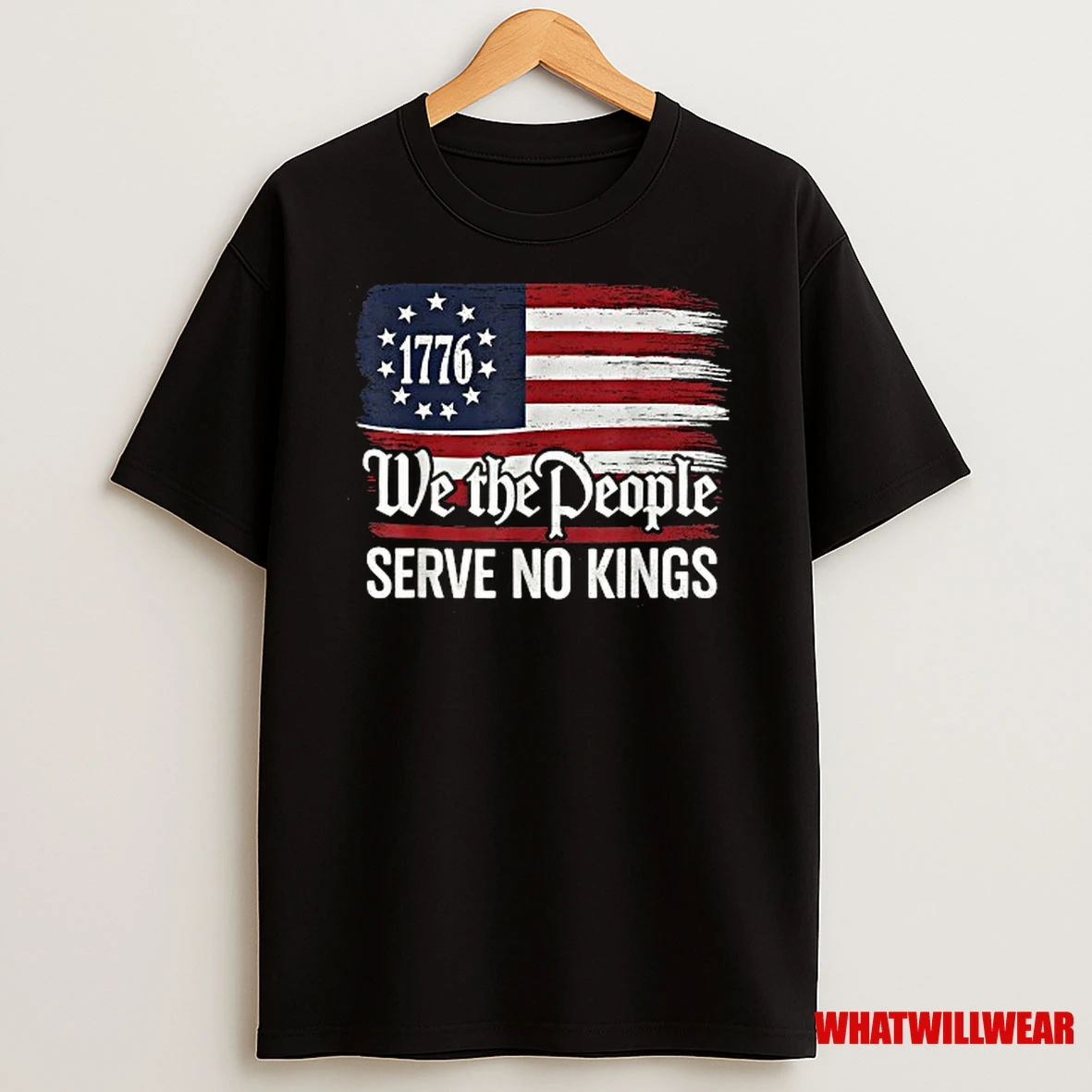 We The People No Kings 1776 American Flag Shirts