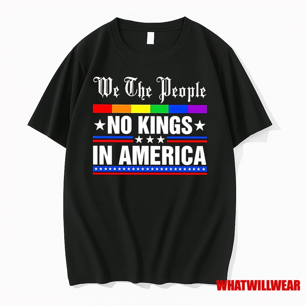 We The People No Kings In America Anti Trump Shirts