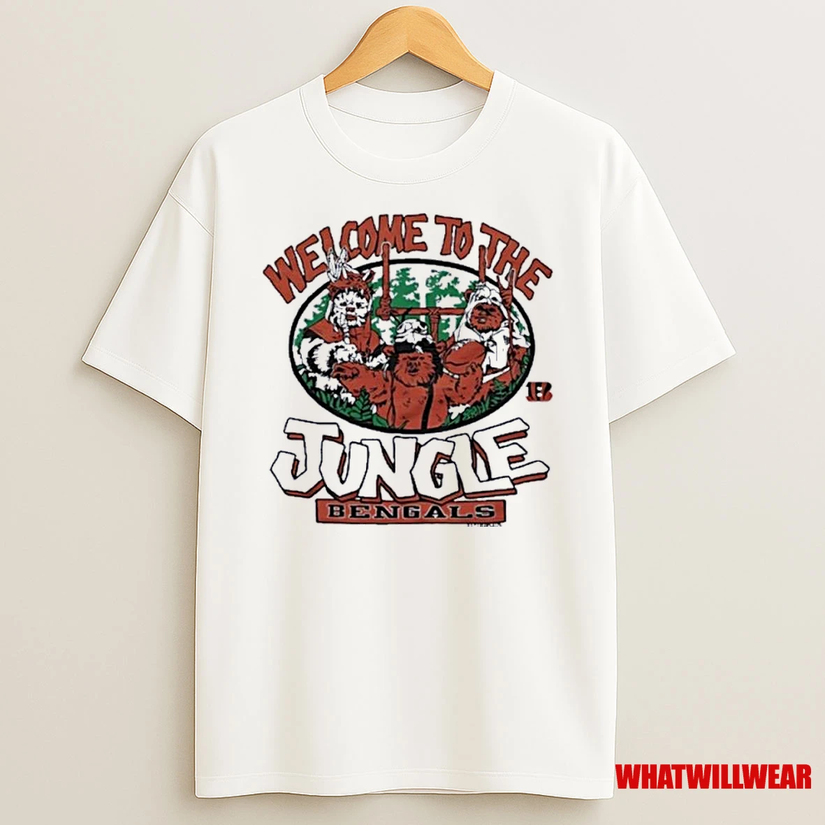 Welcome To The Jungle Star Wars X Cincinnati Bengals Shirts