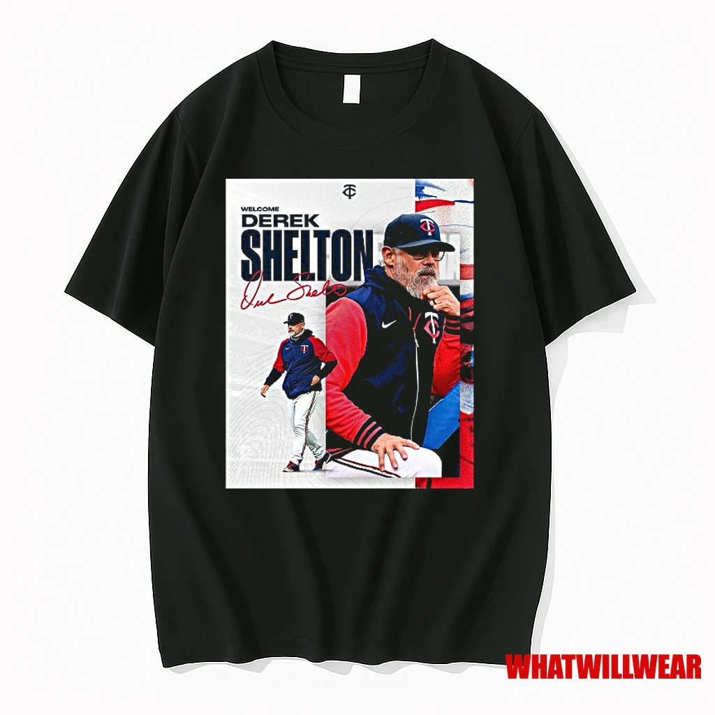 Welcome To Minnesota Twins Derek Shelton Has Been Named The 15th Manager In Club History Shirts