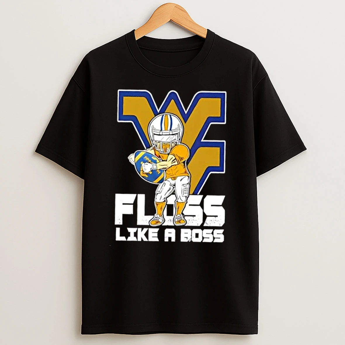 West Virginia Mountaineers Football Floss Like A Boss T Shirts
