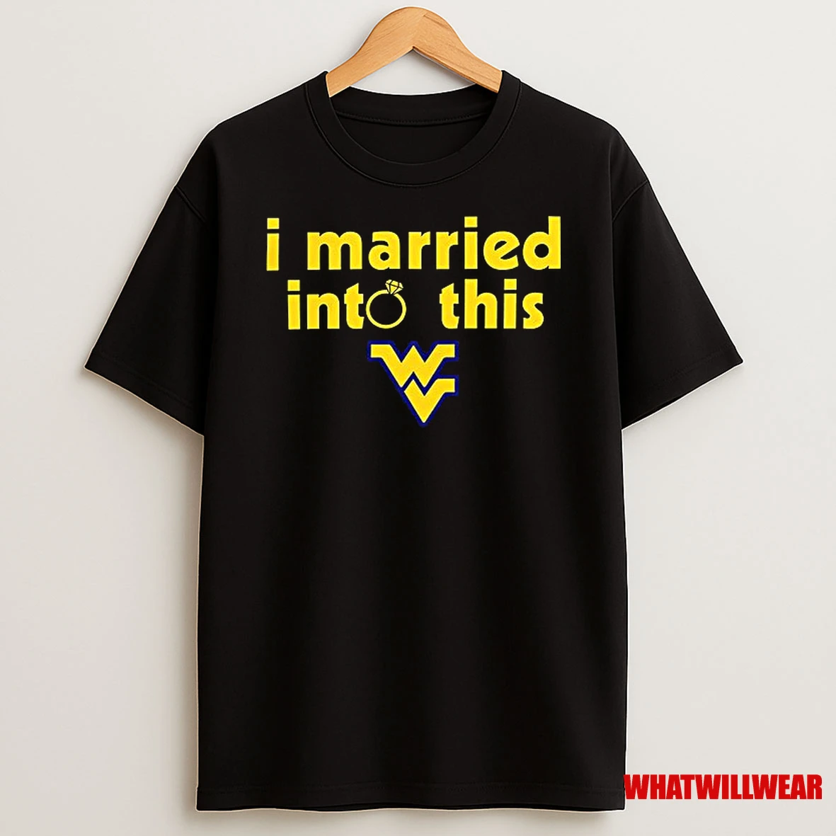 West Virginia Mountaineers I Married Into This Shirts