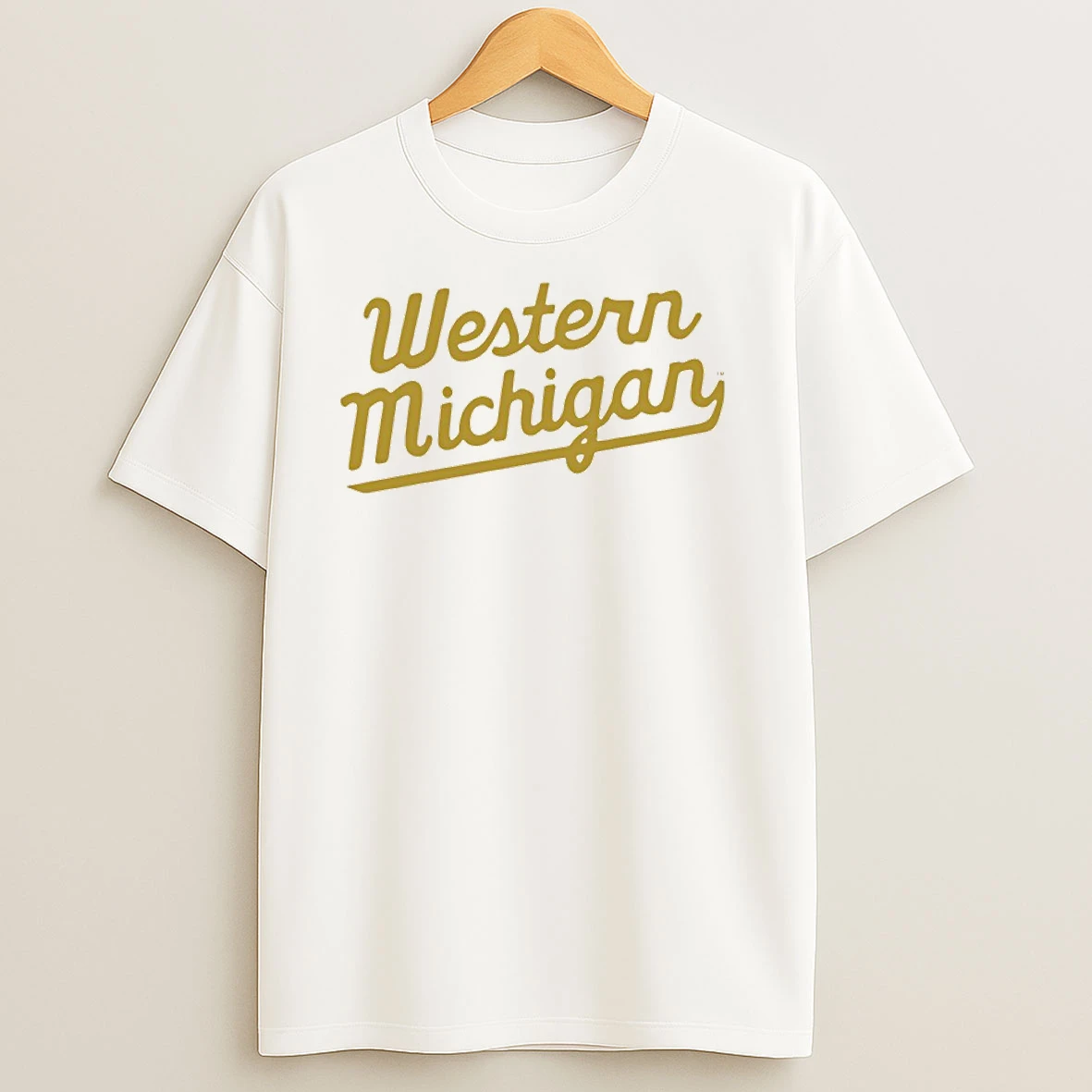 Western Michigan Throwback Script T Shirts