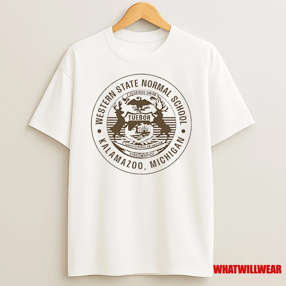 Western State Normal School Kalamazoo Michigan Retro 2025 Shirts