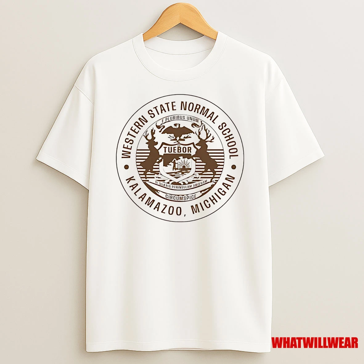 Western State Normal School Retro Seal Shirts