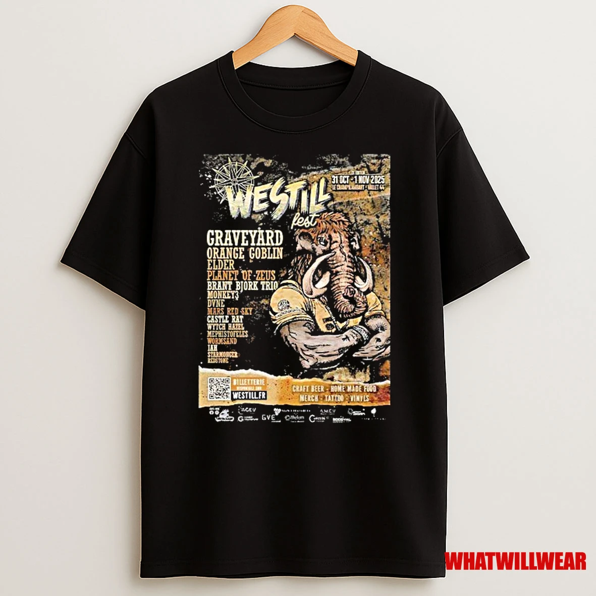 Westill Fest In Valley France At Le Champilambart On October 31 And November 1 2025 Elephant Shirts