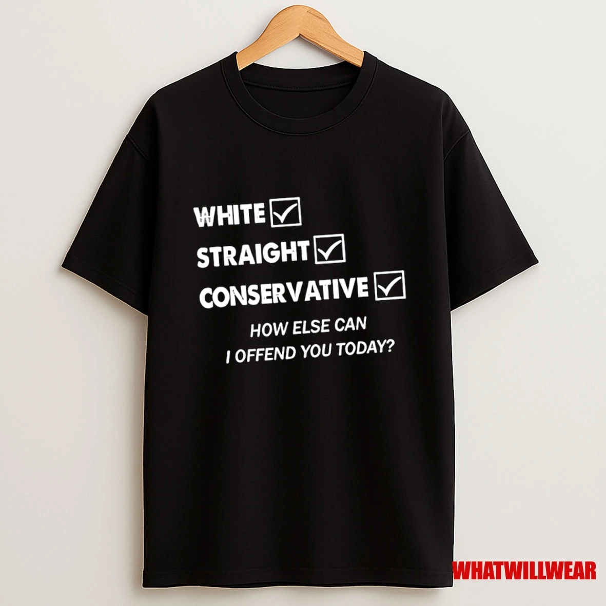 White Straight Conservative Shirts
