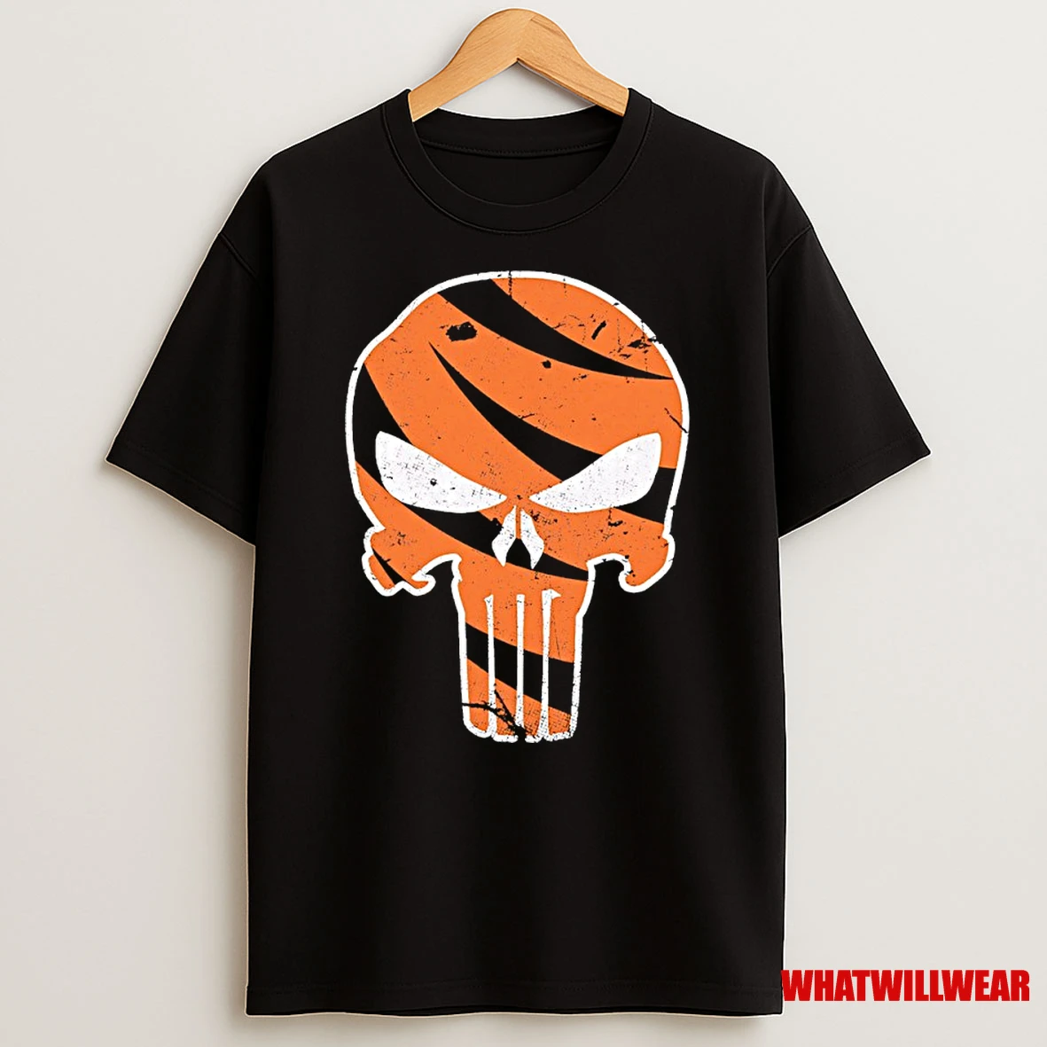 Who Dey Punisher Cincinnati Bengals Shirts
