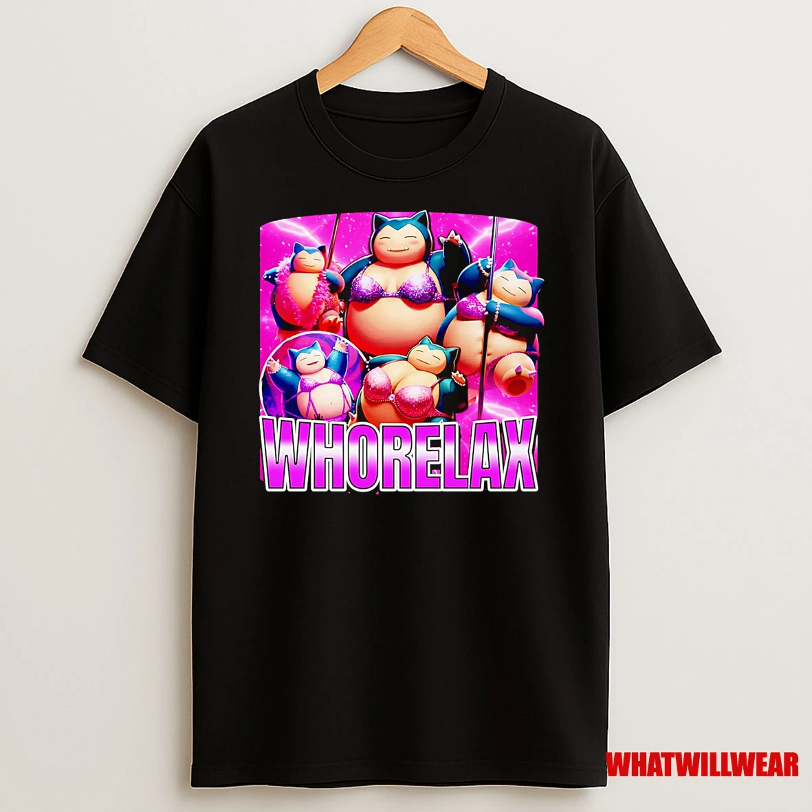 Whorelax Pokemon Shirts