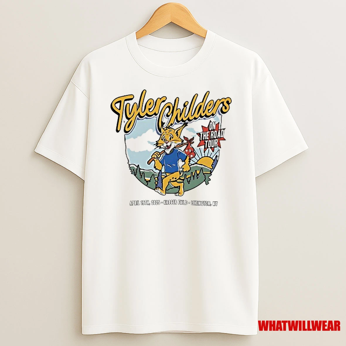 Wildcat Tyler Childers On The Road Tour Shirts