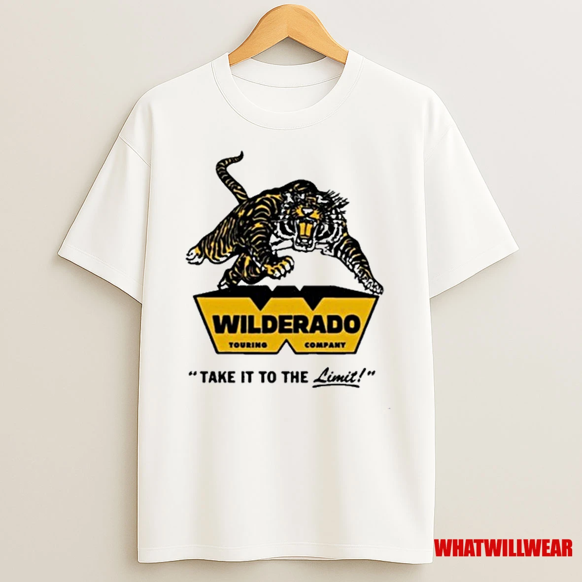 Wilderado Touring Company Take It To The Limit Tiger Shirts