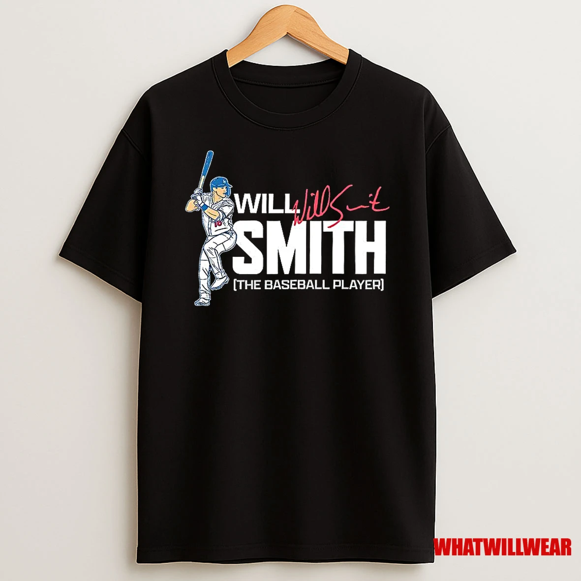 Will Smith Los Angeles Dodgers Mlb The Baseball Player Signature Shirts