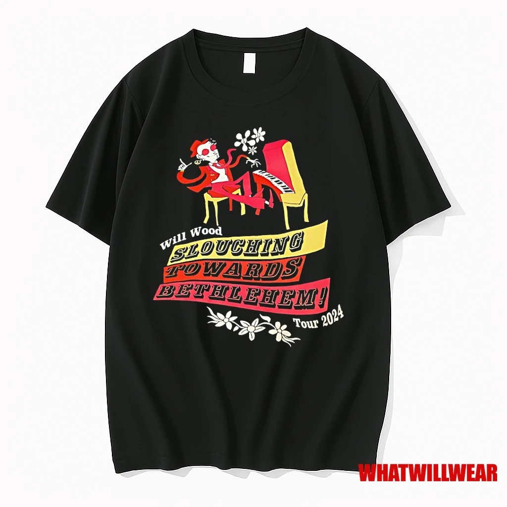 Will Wood Slouching Towards Bethlehem Tour 2024 Shirts