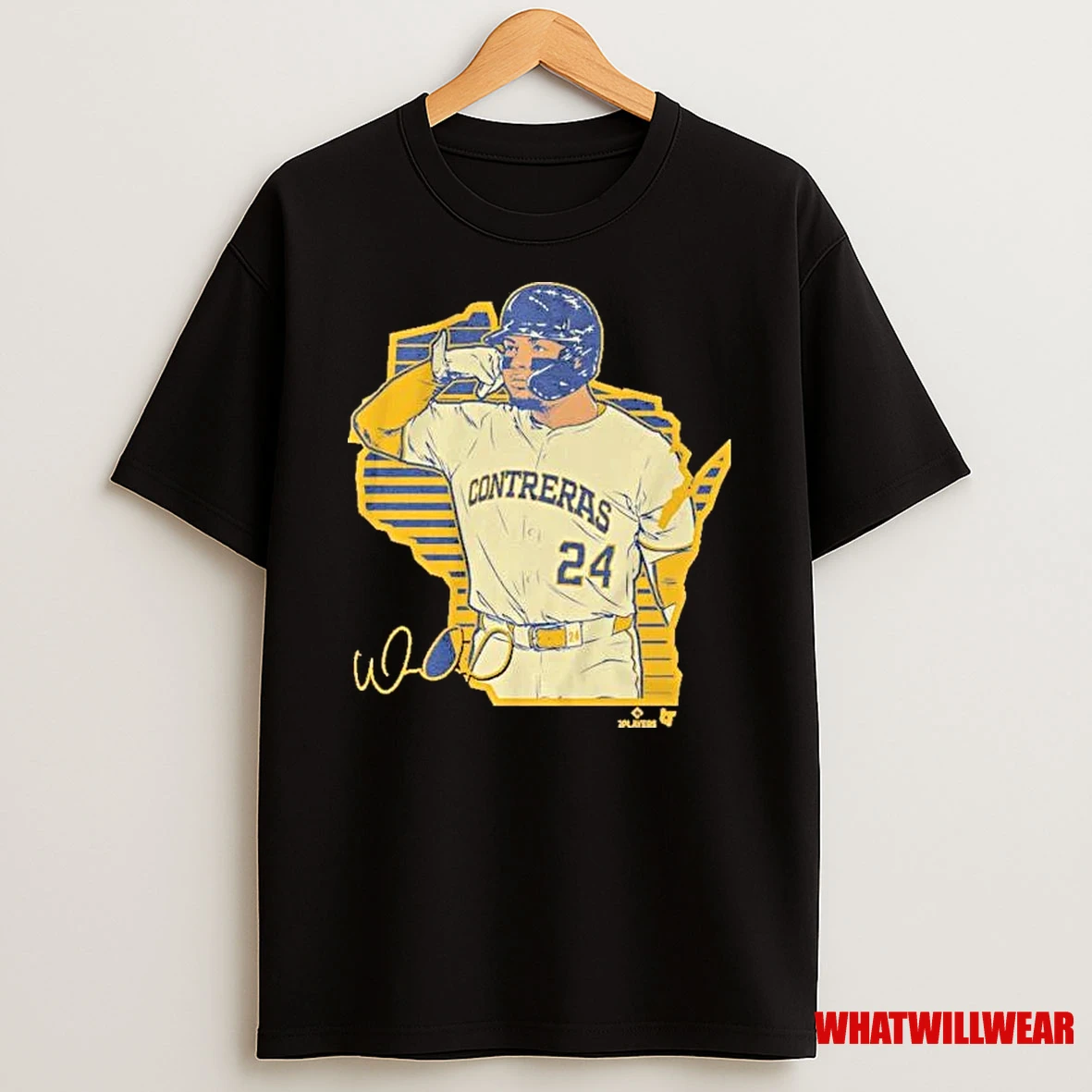 William Contreras Milwaukee Brewers Call The Pen Signature Shirts