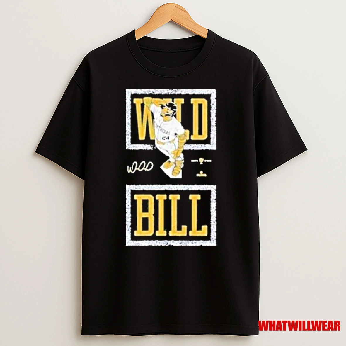 William Contreras Wild Bill Salute Signature 2025 Shirts