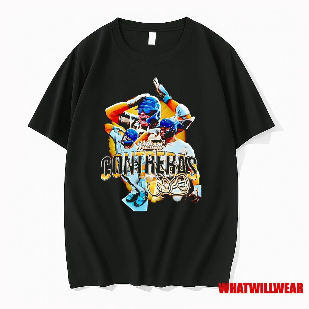 William Contreras Picture Collage Milwaukee Brewers Shirts