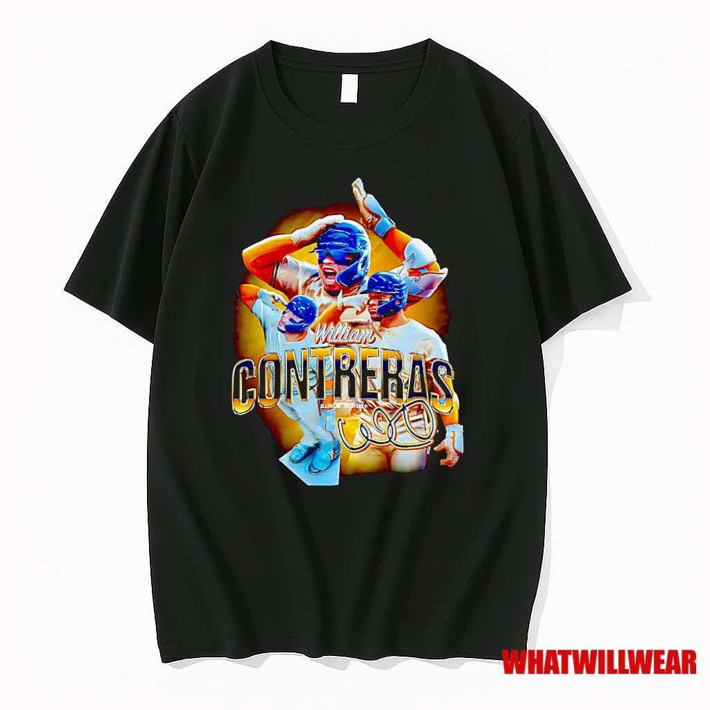 William Contreras Player Graphic Retro Shirts